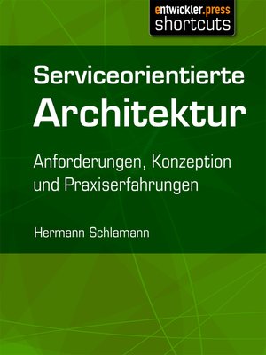 cover image of Serviceorientierte Architektur